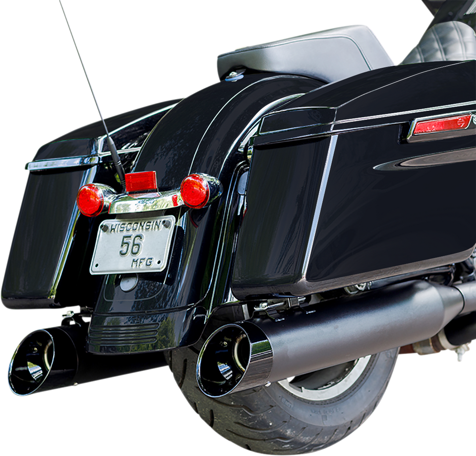 Black MK45 Cutlass Slip-On Muffler