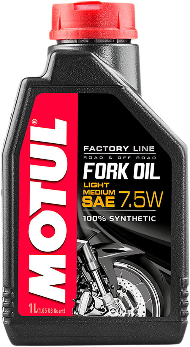 Factory Line Fork Oil 7.5wt - 1 L - Lutzka's Garage
