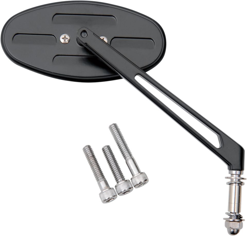 Blue Sapphire Stealth 2 Mirror - Black - Lutzka's Garage