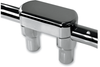 Risers - Solid Top - 3" - Chrome - Lutzka's Garage