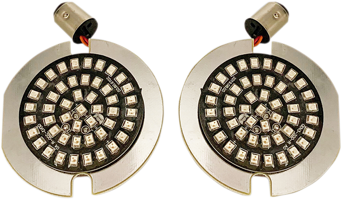 Flat-Style Turn Signal Insert - Red - Lutzka's Garage