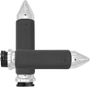 Grips - Memory Foam - Medium - Spike - Chrome - Lutzka's Garage