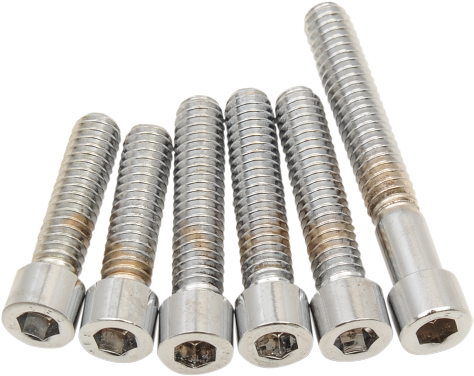 Smooth Socket-Head Camshaft Cover Bolts - Big Twin 70-84