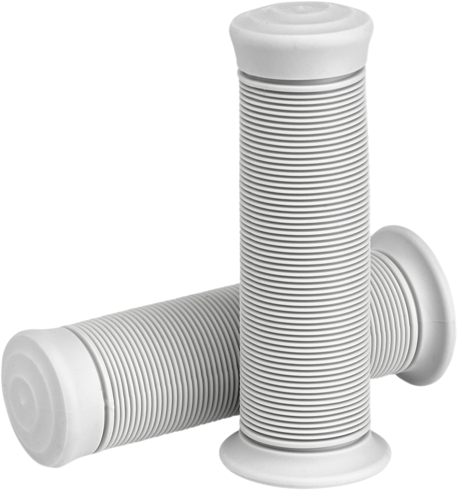 Grips - Kung Fu - 1" - White - Lutzka's Garage