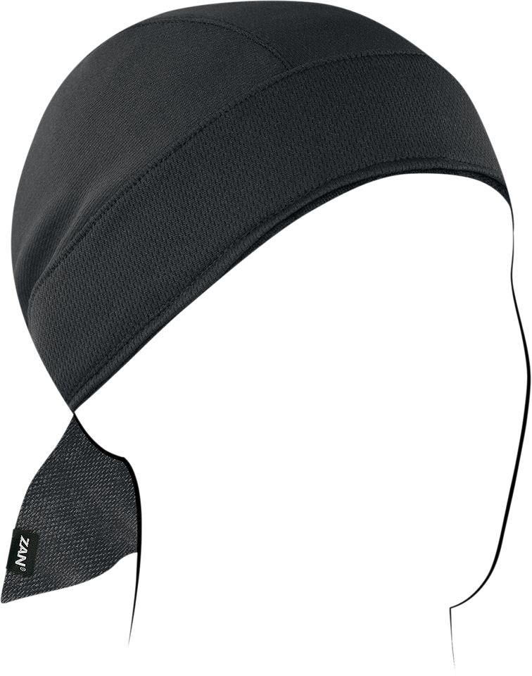 Flydanna® Micro Polyester Headwrap - Black - Lutzka's Garage
