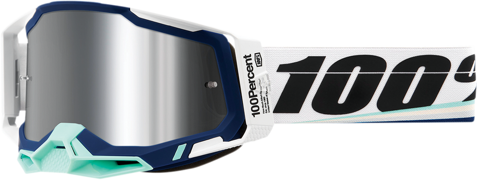 Racecraft 2 Goggles - Arsham - Silver Mirror - Lutzka's Garage