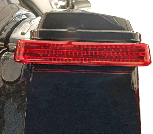 Saddlebag LED Lights - Sequential - Black/Red - Lutzka's Garage