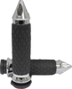 Grips - Diamond Contour - Spike - Chrome - Lutzka's Garage