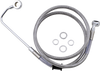 Brake Line - +10" - Stainless Steel - 15-17 Softail - Lutzka's Garage