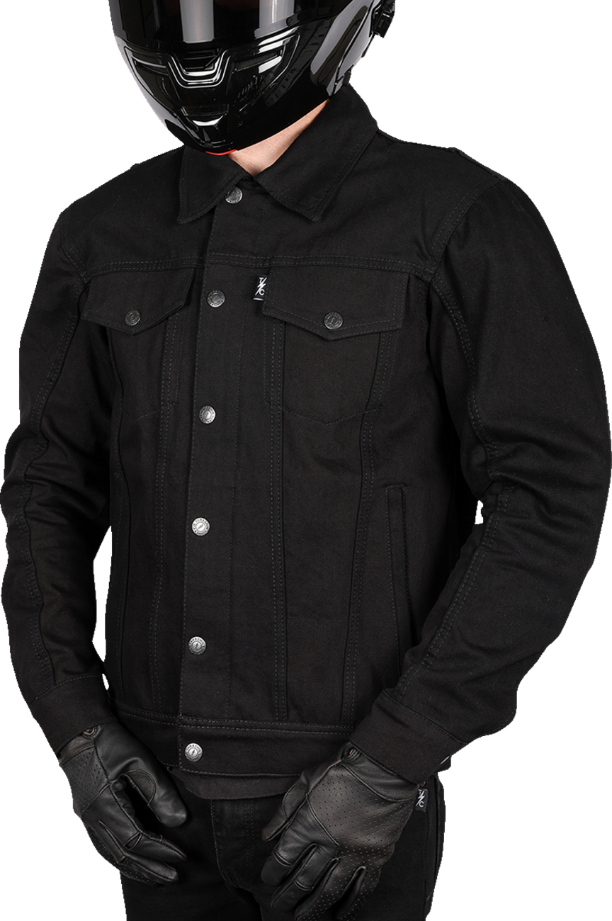 Highway v2 Denim Riding Jacket - Black - Medium - Lutzka's Garage