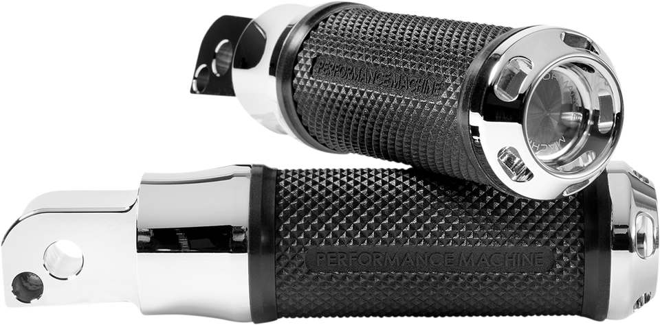 Apex Footpegs - M8 - Passenger - Chrome - Lutzka's Garage