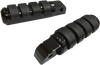 Passenger Soft-Ride Black Foot Pegs - Softail