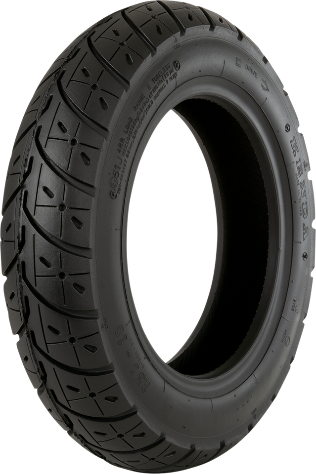 Tire - K329 - 90/90-10 - Tube Type/Tubeless - 4 Ply