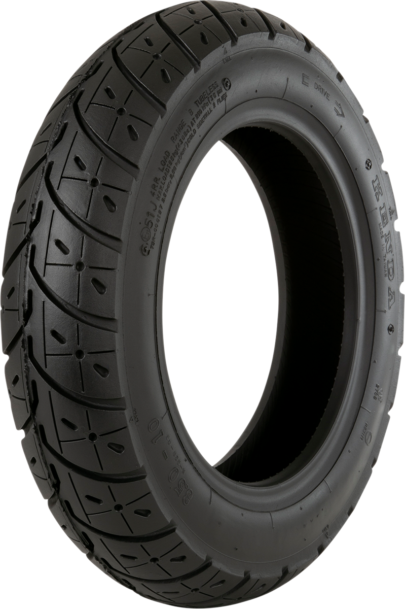 Tire - K329 - 90/90-10 - Tube Type/Tubeless - 4 Ply