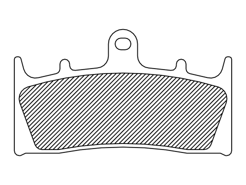 Organic Brake Pads - Buell