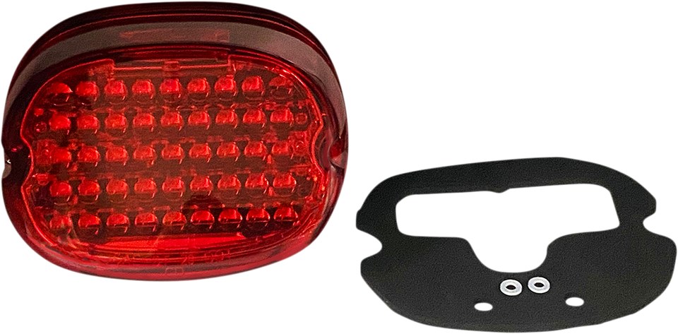 Taillight - No Window - Red - Lutzka's Garage