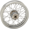Wheel - Laced - 40 Spoke - Front - Chrome - 16x3 - Lutzka's Garage