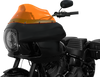 Kolor Flare Windshield - 9" - Orange Ice - FXRP