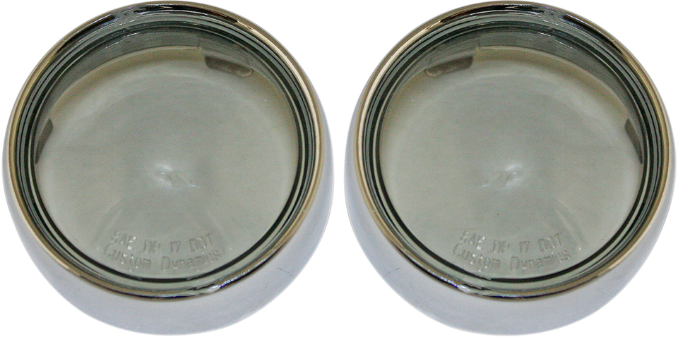 Bullet Signal Lenses - Chrome/Smoke - Lutzka's Garage