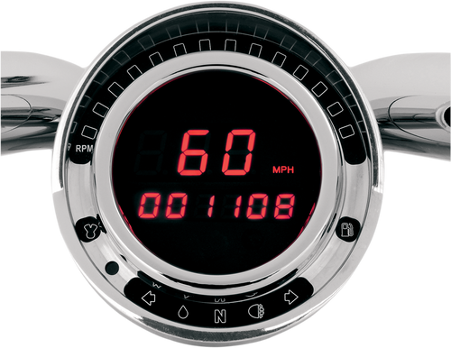 Big Dog Direct Plug-In Speedometer - Red LED
