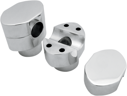 Risers - Paughco Springer - Chrome - Lutzka's Garage