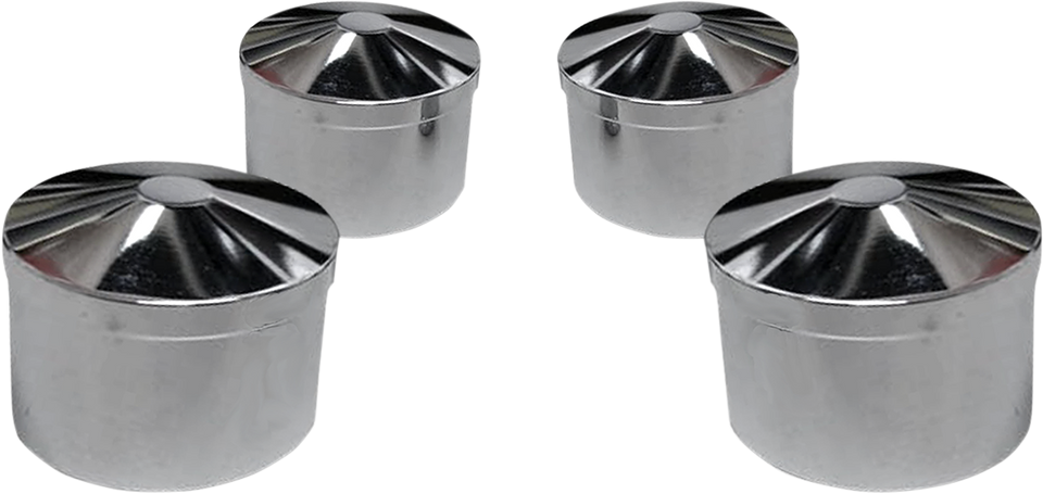 Cover Head Bolt Round Chrome