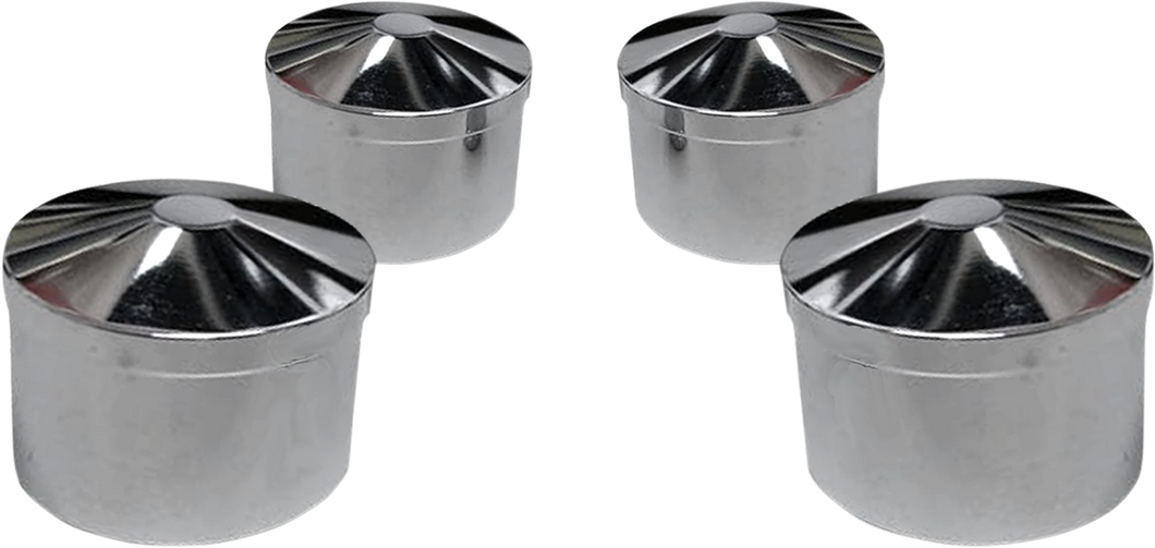 Cover Head Bolt Round Chrome