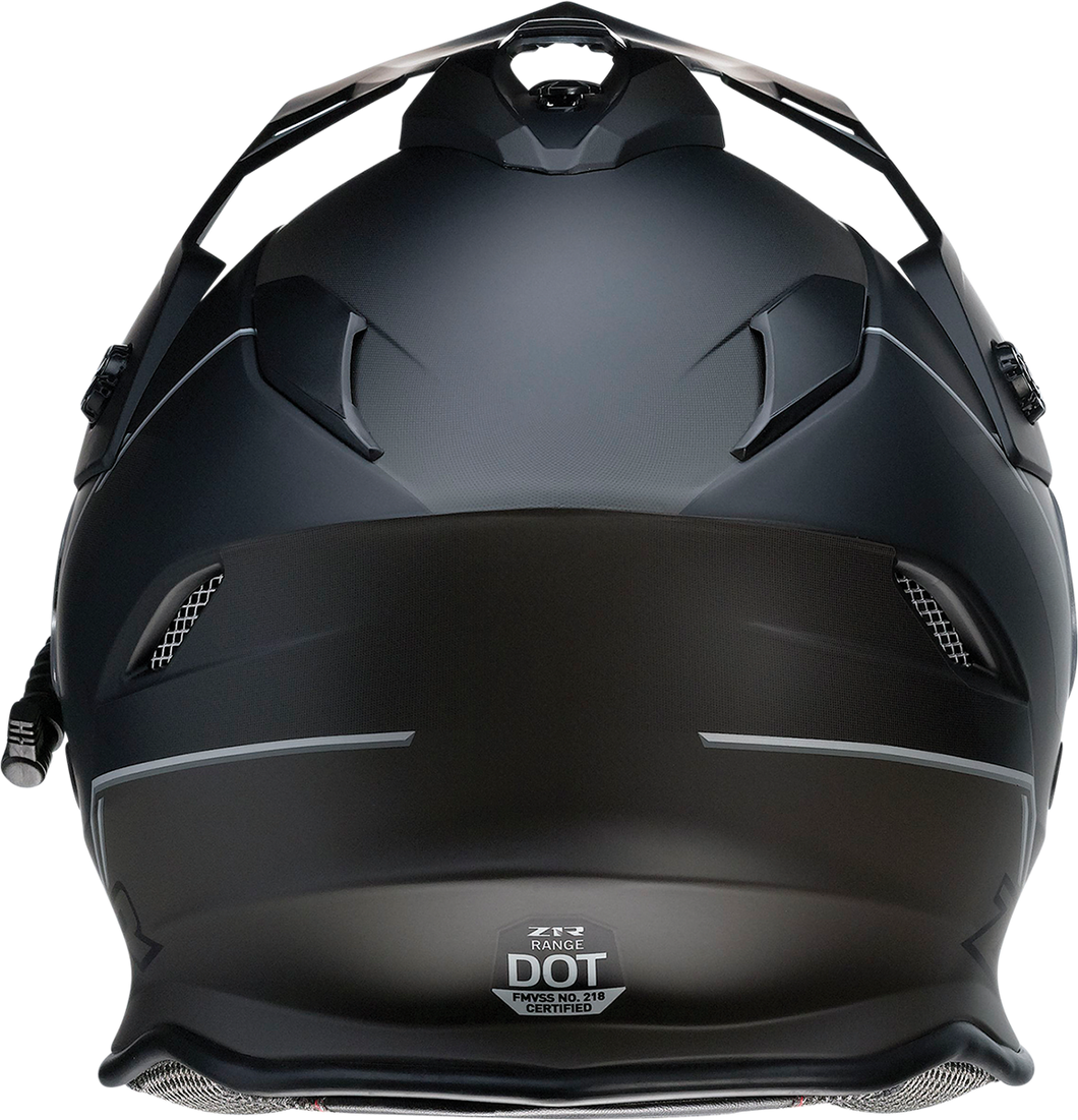 Range Helmet - Bladestorm - Black/White - XS - Lutzka's Garage