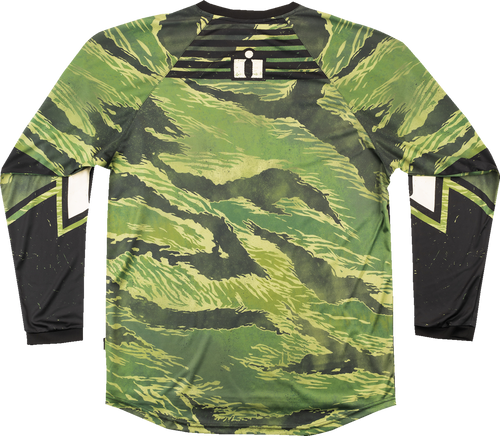 Tigers Blood Jersey - Green Camo - Small - Lutzka's Garage