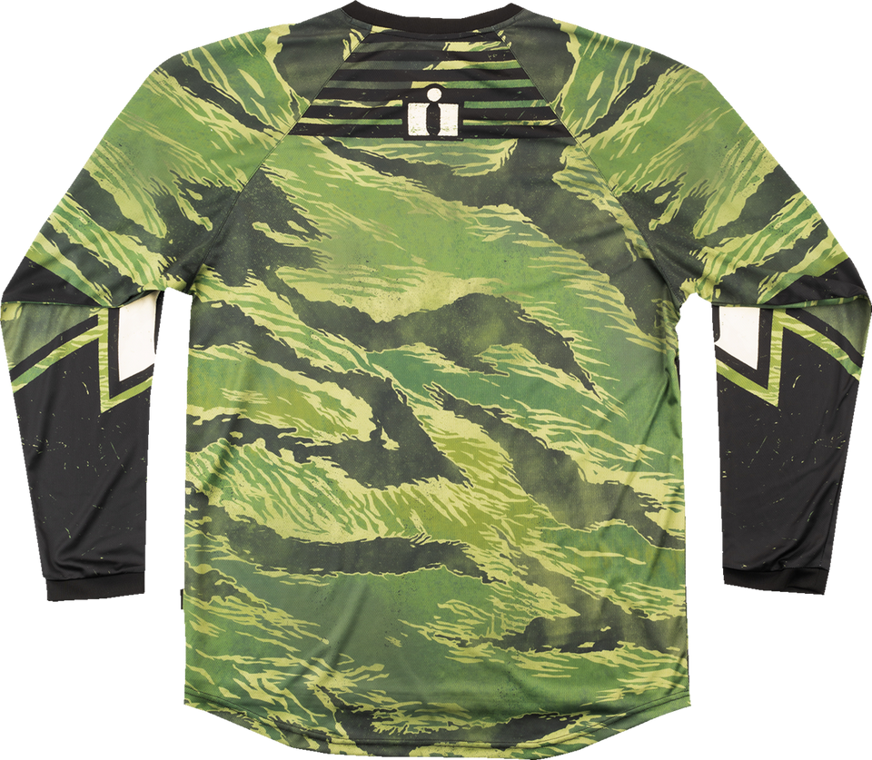 Tigers Blood Jersey - Green Camo - Small - Lutzka's Garage