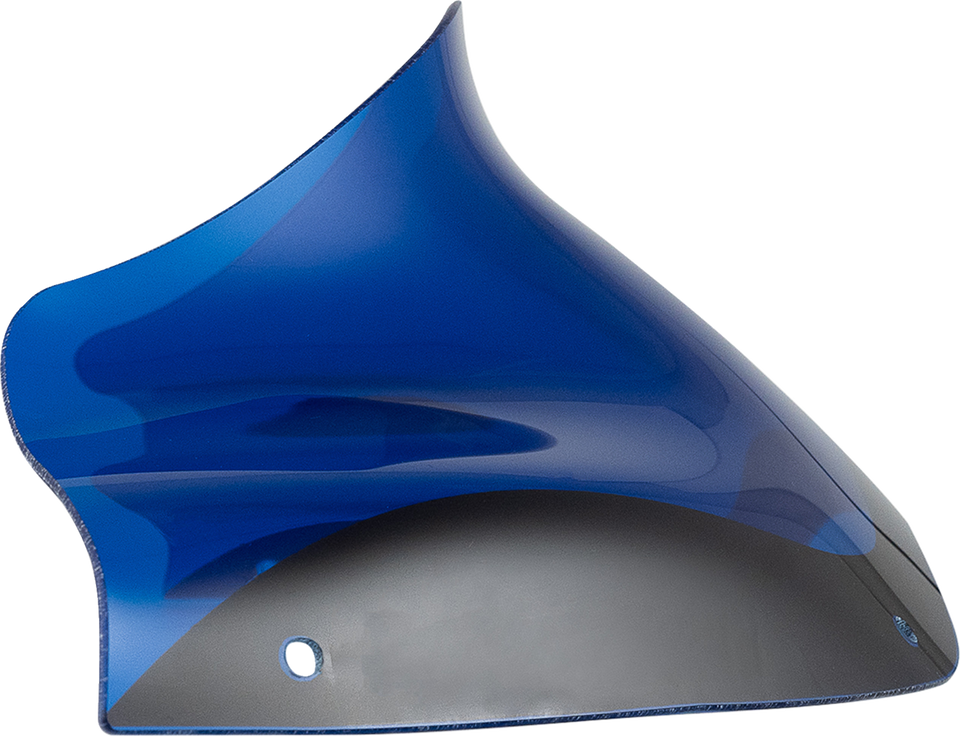 Kolor Flare Windshield - 8" - Blue - FLTR - Lutzka's Garage