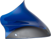 Kolor Flare Windshield - 8" - Blue - FLTR - Lutzka's Garage