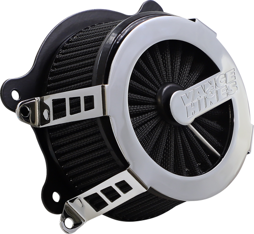 Cage Fighter Air Cleaner - Chrome - M8 - Lutzka's Garage