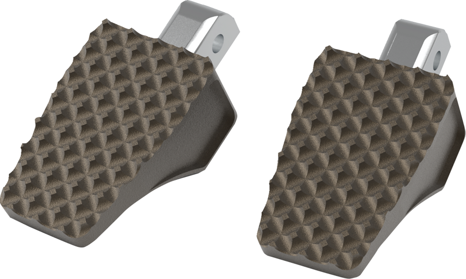 Billet County Footpegs - Rear - Bronze - Lutzka's Garage