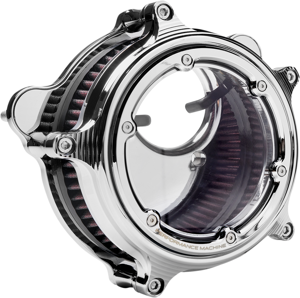 Vision Air Cleaner - Chrome - M8 - Lutzka's Garage