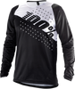 R-Core Long-Sleeve Jersey - Black/White - Large - Lutzka's Garage