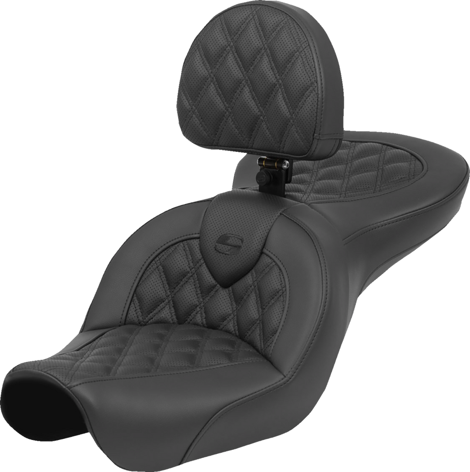 Roadsofa™ Seat - Lattice Stitch - with Backrest - FXD 04-05