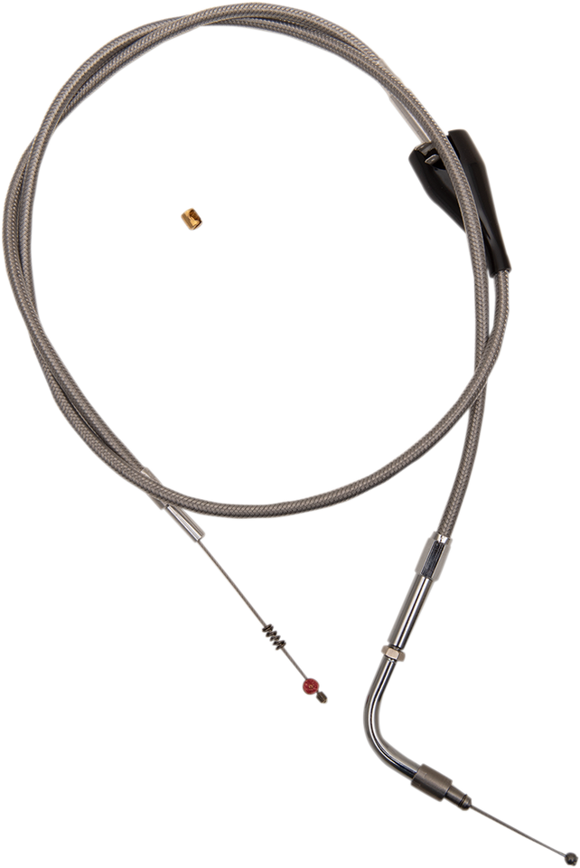 Idle Cable - Cruise - +3" - Stainless Steel - Lutzka's Garage