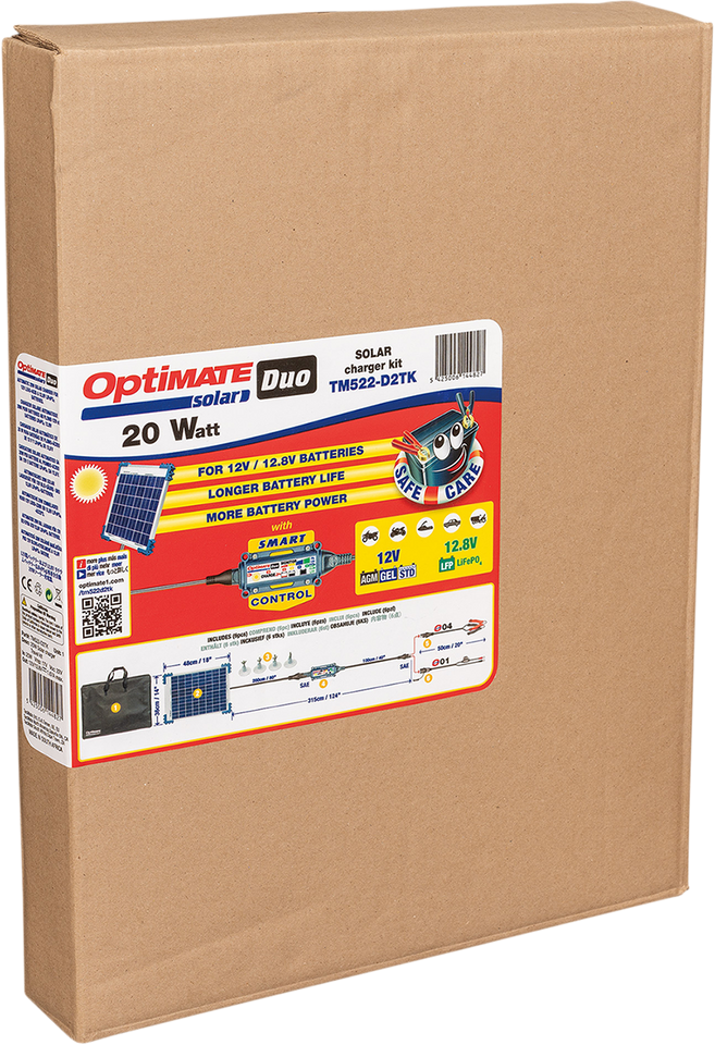 Travel Charger - Solar - Duo