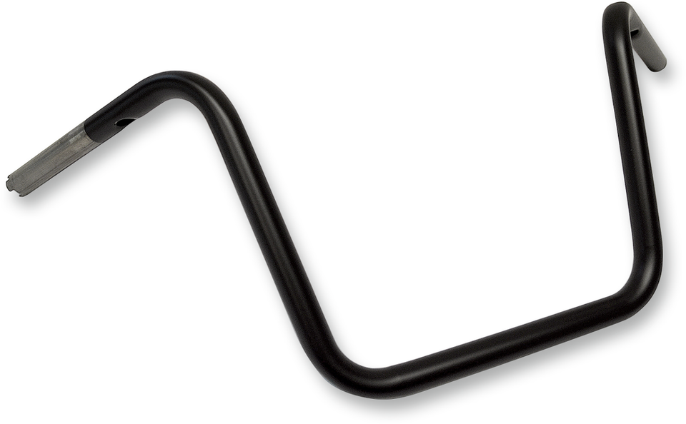 Handlebar - Ape Hanger - 12" - TBW - Flat Black - Lutzka's Garage