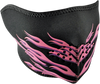 Half Mask - Pink Flames - Lutzka's Garage