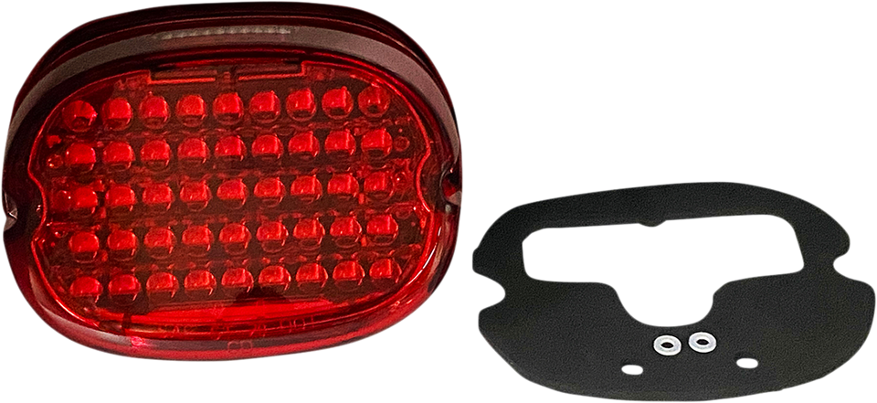 Taillight - Top Window - Red - Lutzka's Garage