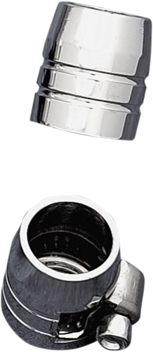 Grooved Hose Clamp - Chrome - 3/8