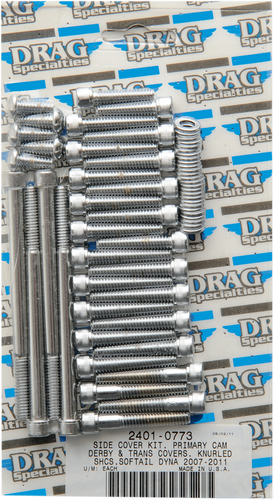 Bolt Kit - Transmission - Knurled - Softail