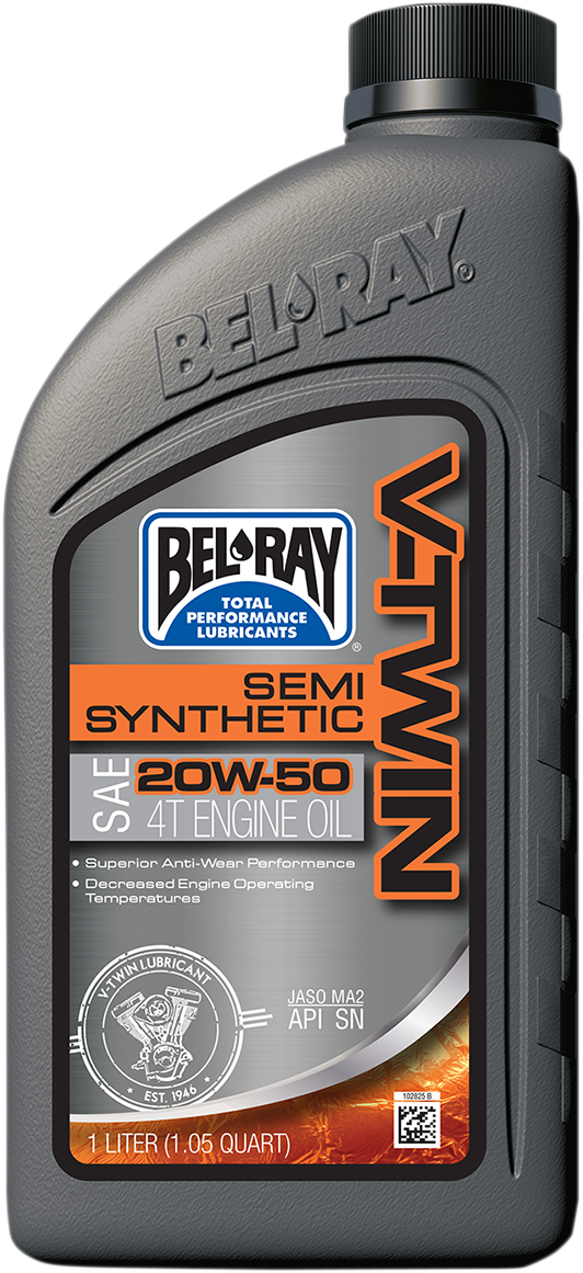 V Twin Semi Synthetic Oil - 20W-50 -1 L