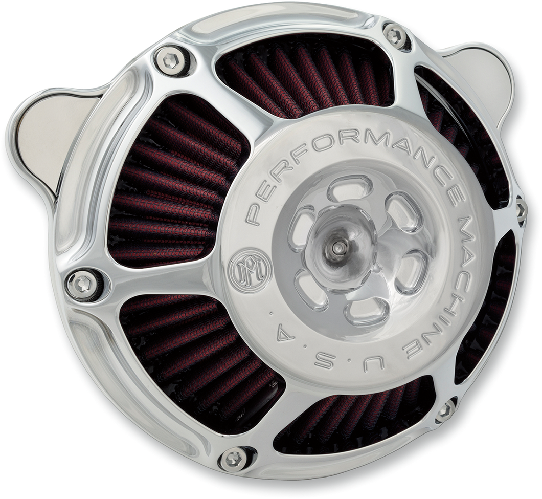 Max HP Air Cleaner - Chrome - CV/EFI - Lutzka's Garage