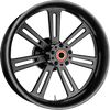 Wheel - Sierra - Rear - Single Disc/with ABS - Black - 18x5.5 - Lutzka's Garage
