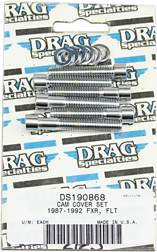 Socket-Head Smooth Camshaft Cover Bolt Kit - Big Twin