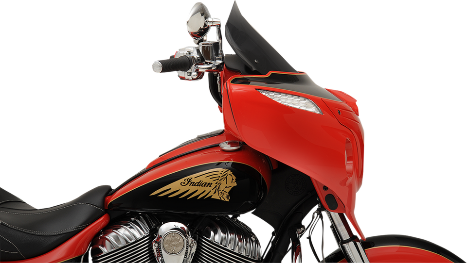 Flare™ Windshield - Tall - Dark Smoke - Indian - Lutzka's Garage