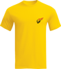 Hallman Champ T-Shirt - Yellow - Small - Lutzka's Garage